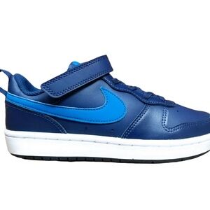 Nike Court Borough Low 2 (PSV) - US Youth 2.5Y, Midnight Navy